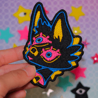Image 2 of Cat Head Patch