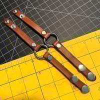 Image 2 of Brown O-Ring Bracelet Set