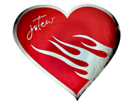 Image 2 of Flame Heart (Red)