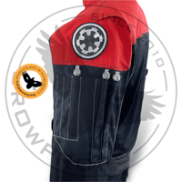 Image 4 of SIENAR TIE PILOT FULL COMBO - ANDOR S2 - ( FLIGHTSUIT, BOOTIES, GLOVES, HARNESSES, HOLSTER, COMMPAD,
