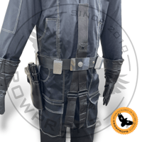 Image 9 of SIENAR TIE PILOT FULL COMBO - ANDOR S2 - ( FLIGHTSUIT, BOOTIES, GLOVES, HARNESSES, HOLSTER, COMMPAD,