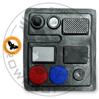 Image 18 of SIENAR TIE PILOT FULL COMBO - ANDOR S2 - ( FLIGHTSUIT, BOOTIES, GLOVES, HARNESSES, HOLSTER, COMMPAD,
