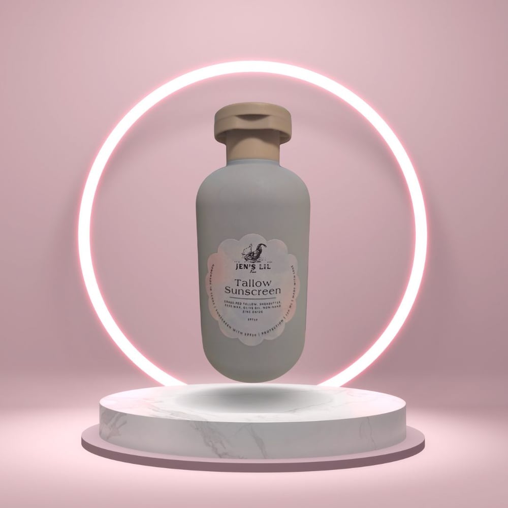 Image of Tallow Sunscreen Creme 9.8 oz