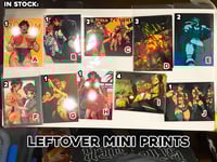 Leftover 5" Miniprints from Fanime [DISCOUNT]