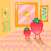 Image 1 of Berries At The Gallery Print