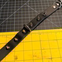 Image 2 of Small D-Ring Spike Collar 