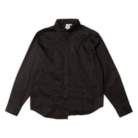 Image 2 of ASAU WRAP SHIRT BLACK