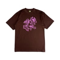 LOLAS X BLUE BOYZ - BOLT CHASER TEE (BROWN)