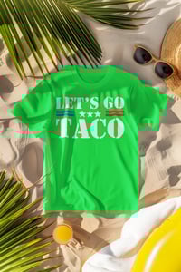 Image 3 of Let's Go Taco" Statement Tee