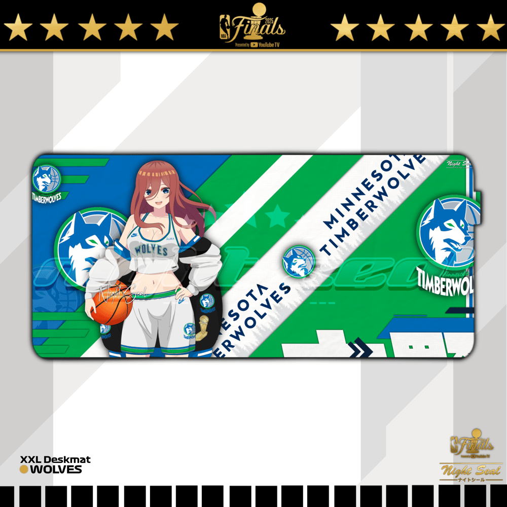 Image of WAIFUS x Wolves DESKMATS