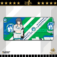 Image 1 of WAIFUS x Wolves XXL Deskmat