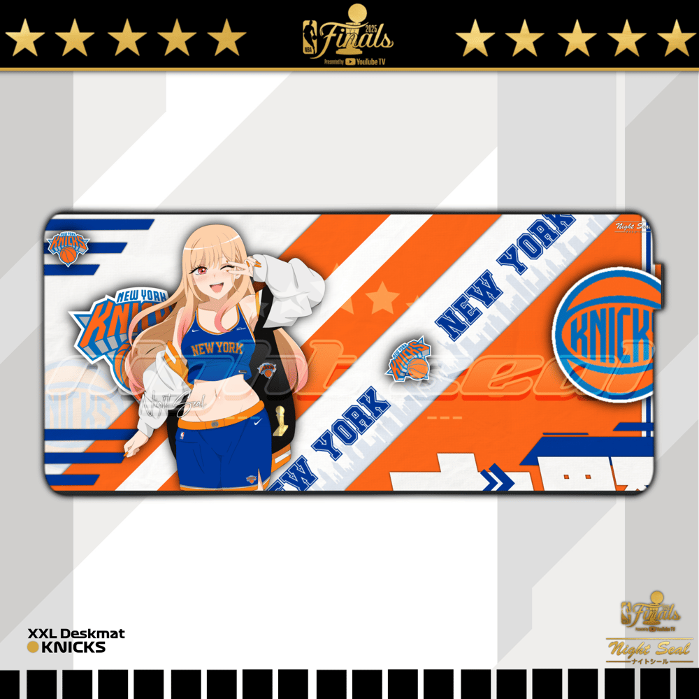 Image of WAIFUS x Knicks DESKMATS