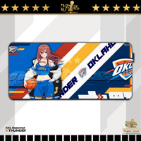 Image 1 of WAIFUS x OKC DESKMATS