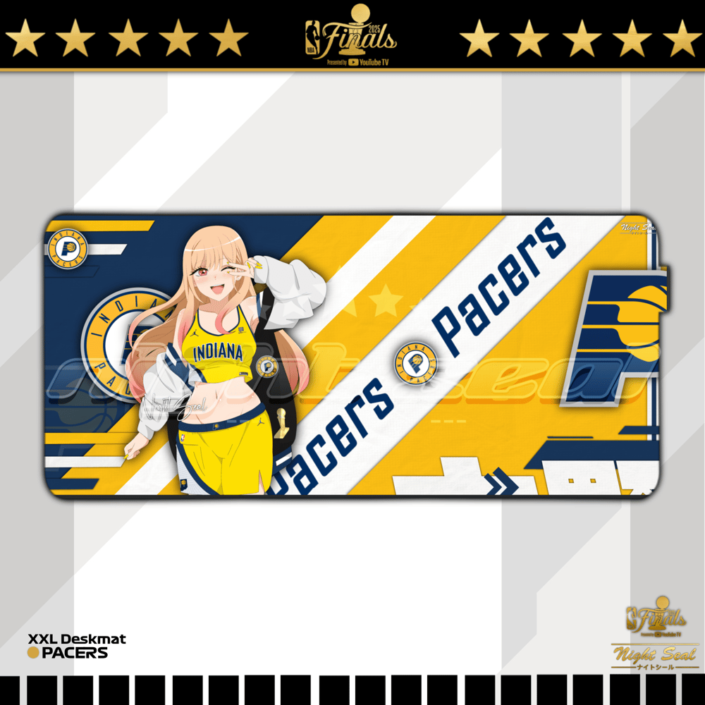 Image of WAIFUS x Pacers DESKMATS