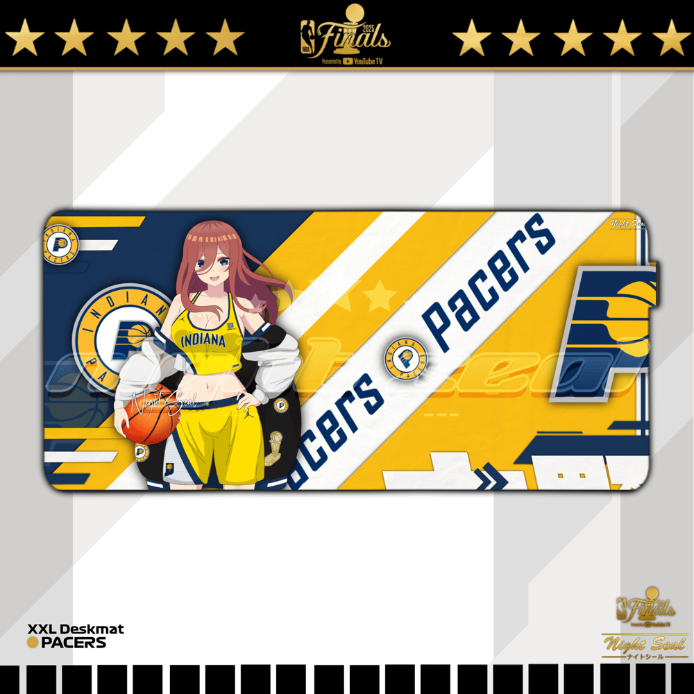 Image of WAIFUS x Pacers DESKMATS