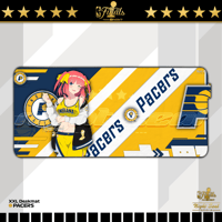 Image 1 of WAIFUS x Pacers XXL Deskmats