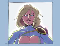 PG Bust Mini Print