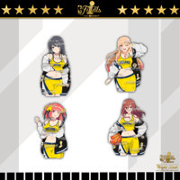 WAIFUS x Pacers Stickers