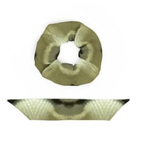 Image 4 of Desert Iguana Two-Sided Hair Scrunchie