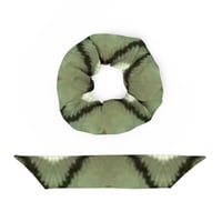 Image 2 of Desert Iguana Two-Sided Hair Scrunchie