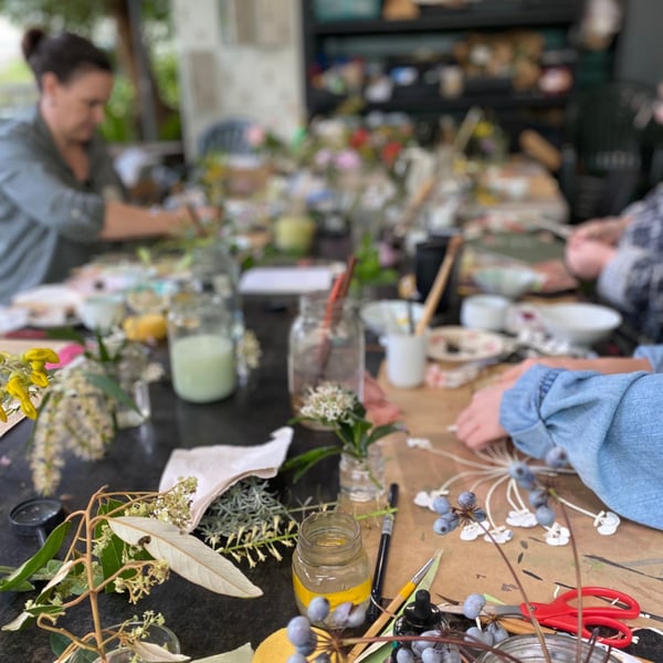 Image of DECEMBER ART WORKSHOPS  in the Randall Studio, Mt Coot-tha Botanic Garden