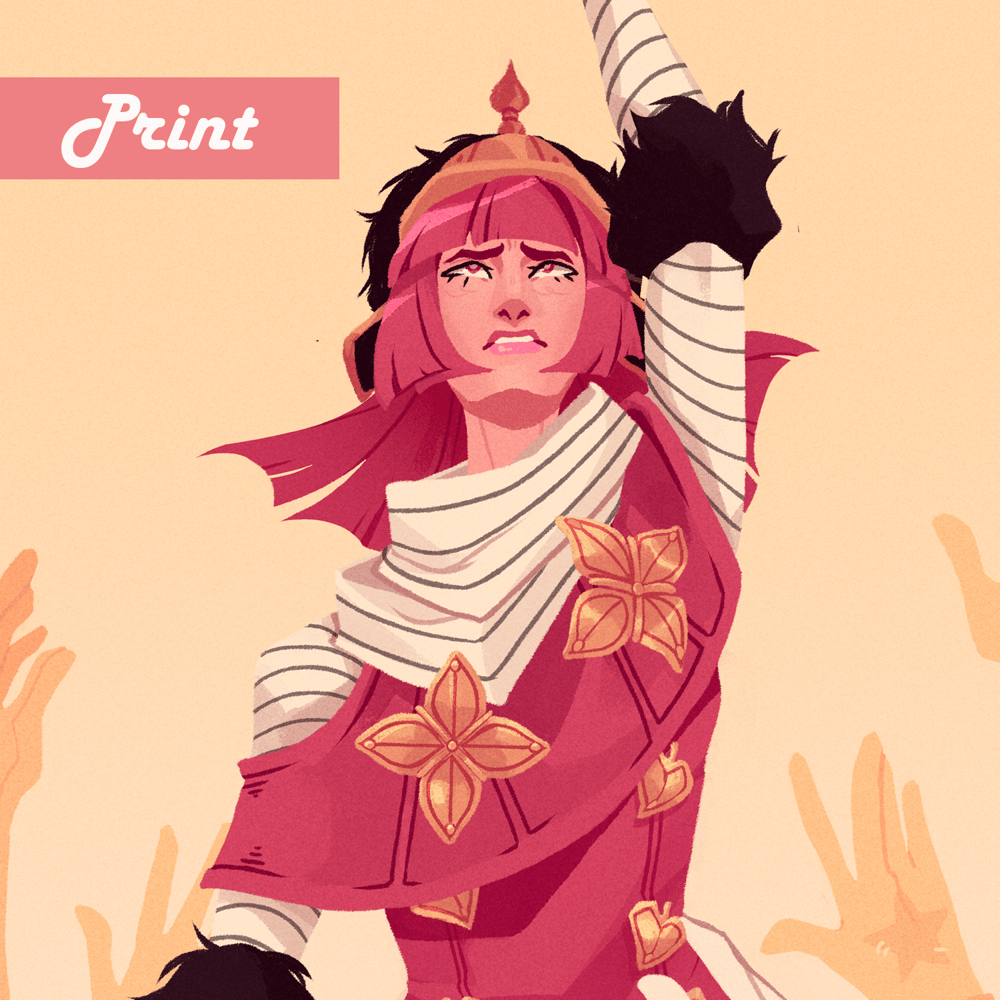Image of Let the Flames Begin Print