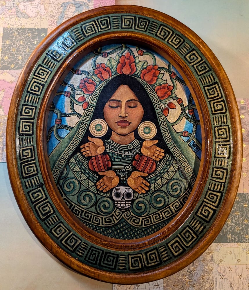 Image of ORIGINAL ~ Aztec Goddess Coatlicue ~ Earth Mother 1