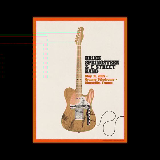 Image of Pre Order - Springsteen 2025  May 31 Marseille France