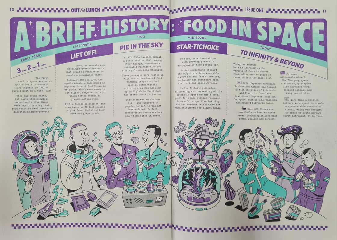 Image of Out for Lunch - Issue 1: The one where Summer goes to Space