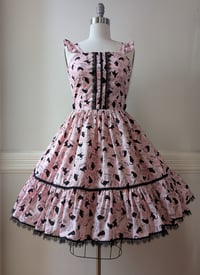 Image 1 of Little Black Cat Half Shirring JSK