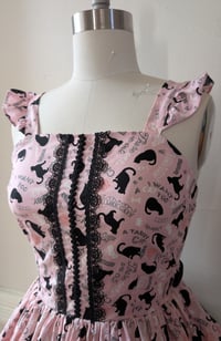 Image 3 of Little Black Cat Half Shirring JSK