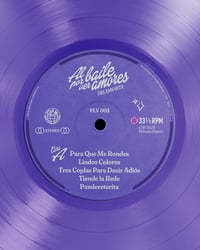 Image 3 of Vinilo Delamesta Al Baile Por Ver Amores - LP 12" Morado Violeta 