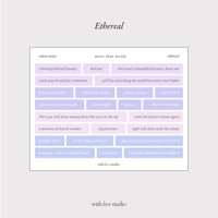 Image 3 of Words Colour Series (version 2)