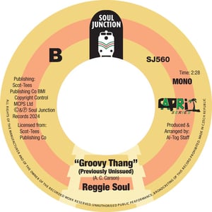 Image of Reggie Soul - So Many Miles Away / Groovy Thang - Mailing 9th June
