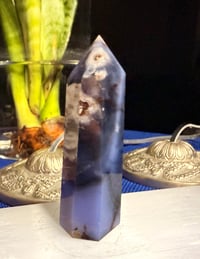 Image 1 of SAKURA AGATE/BLUE FLOWER AFATE TOWER
