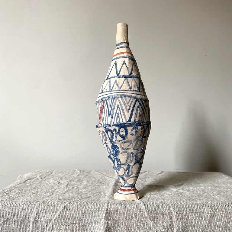 Tall Narrow Necked Bottle Image 3