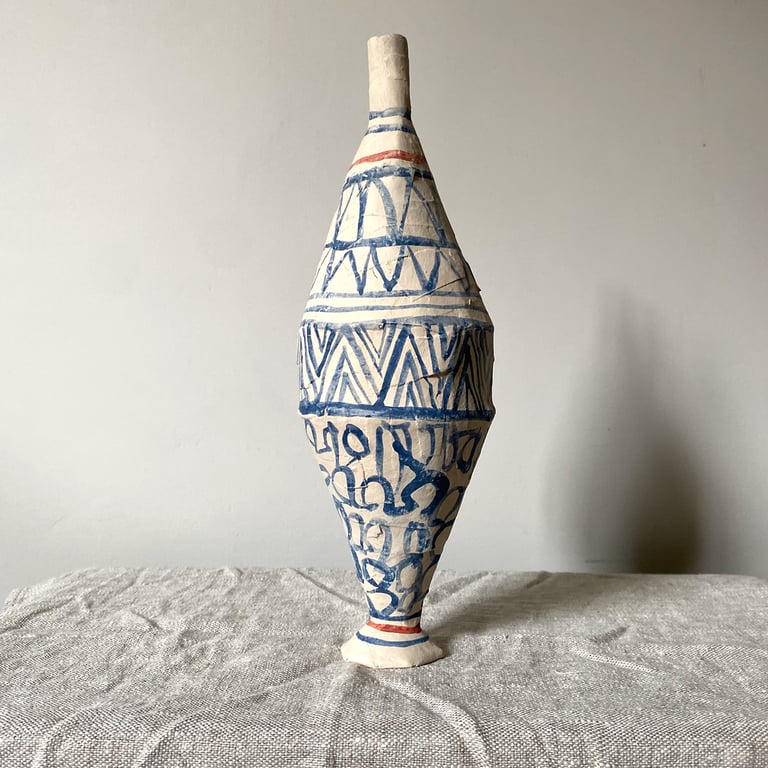 Tall Narrow Necked Bottle