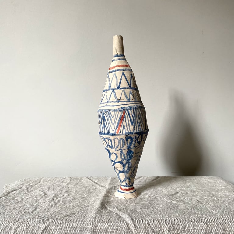 Tall Narrow Necked Bottle Image 5