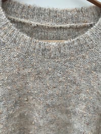 Image 2 of Oversized Textured Knit Sweater 
