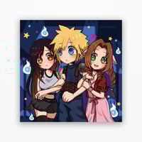 Image 1 of FF7R OUR BODYGUARD ART PRINT [SQUARE]