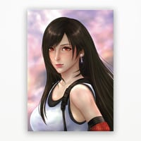 Image 1 of FF7R TIFA LOCKHART ART PRINT
