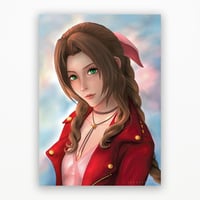 Image 1 of FF7R AERITH GAINSBOROUGH ART PRINT