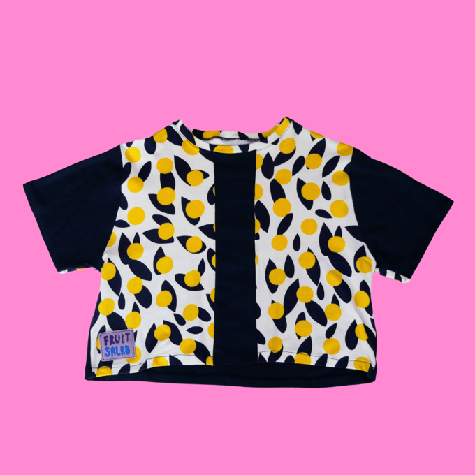Image of Lemons Crop T-shirt