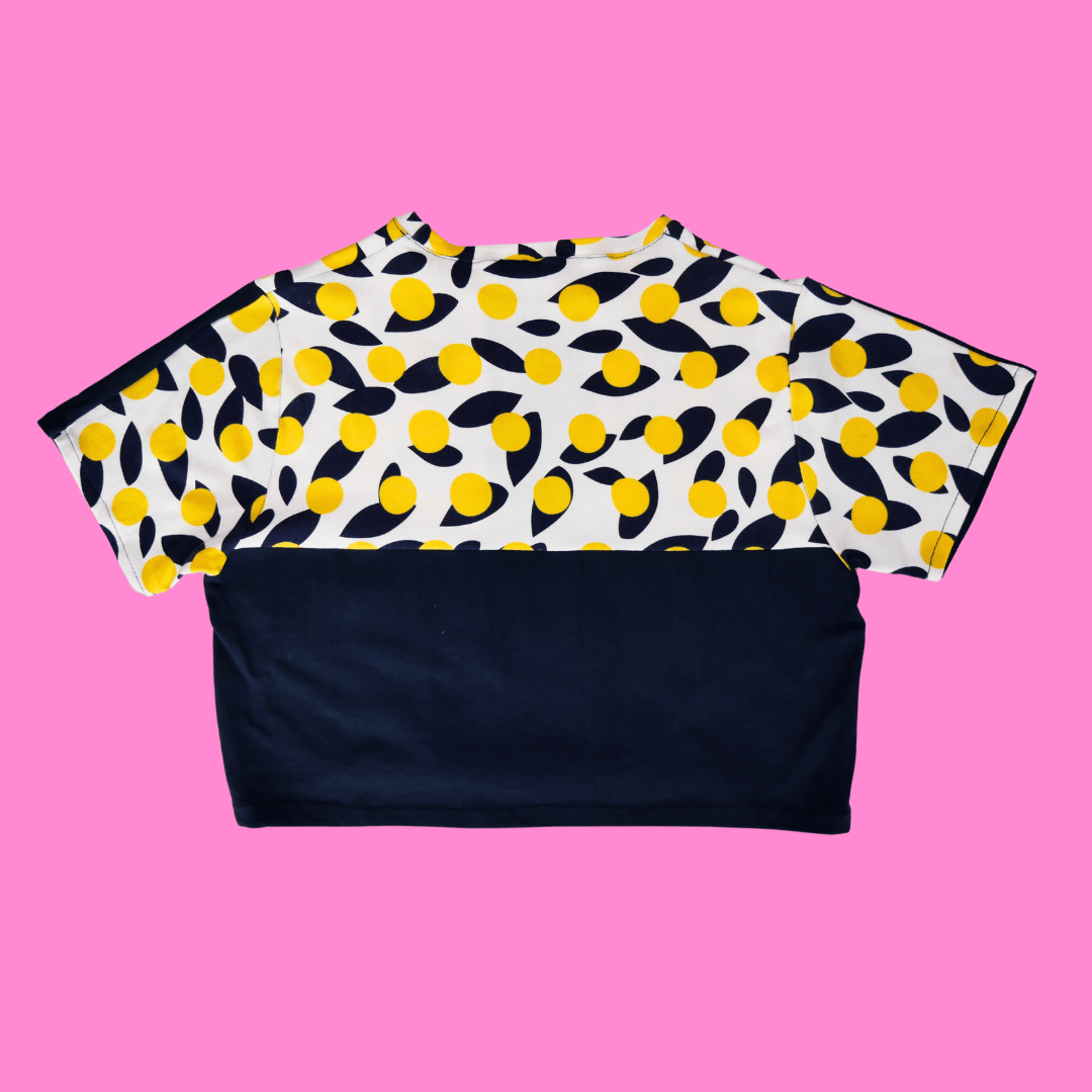 Image of Lemons Crop T-shirt