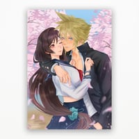 Image 1 of FF7EC WHEN LOVE BLOOMS ART PRINT