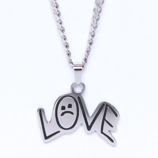 Lil Peep Love Stainless Steel Necklace