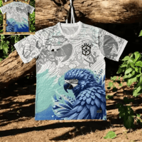 Brazil Blue Parrot Jersey