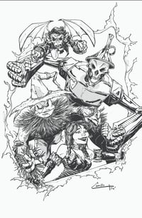 Image of Gorilla my dreams team up cover 