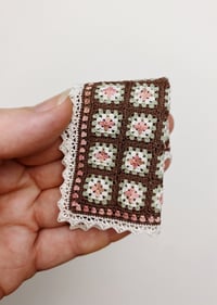 Image 1 of Rose Granny Square Blanket