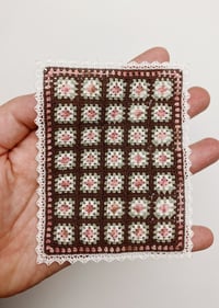 Image 2 of Rose Granny Square Blanket